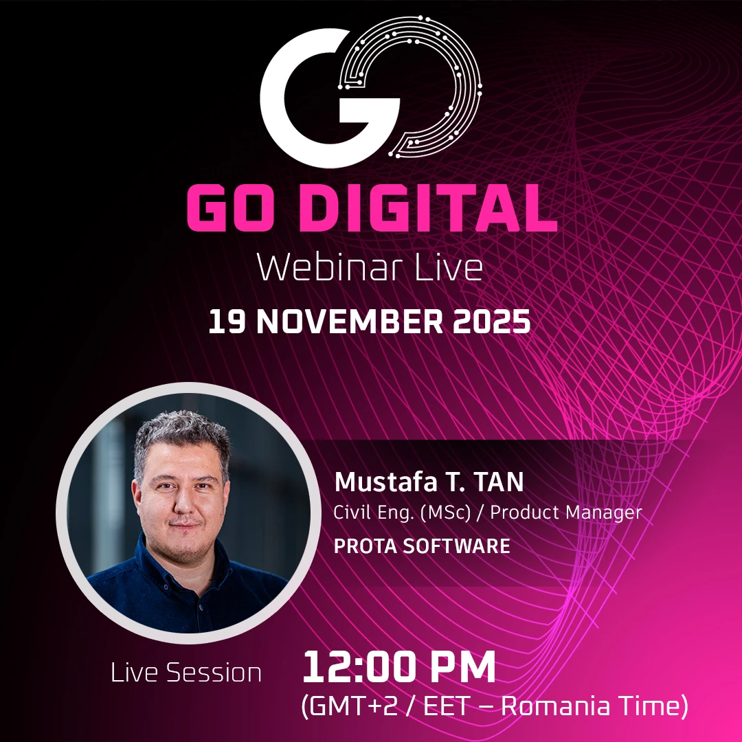 GO DIGITAL Webinar Live featuring Mustafa T. Tan from Prota Software on November 19, 2025